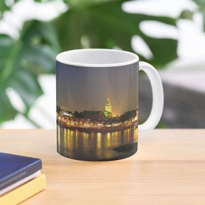 Mugs Nijmegen Gece (Hollanda) Kahve Kupa Yaratıcı Kupalar Setleri