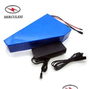 Batteries Rechargeable 52V 20Ah / 25Ah 30Ah Lithium Ion Battery Pack 52 Volt Triangle Ebike Drop Delivery Electronics Charger Dhoks