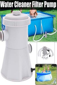 UK Wtyczka 220V Elektryczna pompa filtrów basenowych do basenów naziemnych narzędzie do wiosłowania basena pompa wodna kit6067254