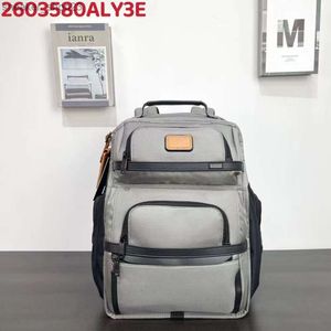 Travel Tumiis Bag Mens Designer Plecak Business Back Pack Mens Alpha3 Series komputerowy Nylon 2603580