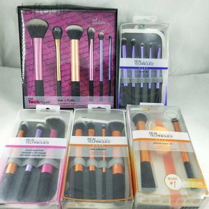 Pennelli per trucco Brand Real Makeup Brush Starter Kit Sculpting Powder Sam s Picks Blush Foundation Pennelli per crema piatti Set 240308