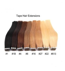 Elibess Tape Human Hair 25GPCS 40PCSPACK 1403903926039039 1 24682760613 Remy Tejp i mänskligt hårhud Weft9098277