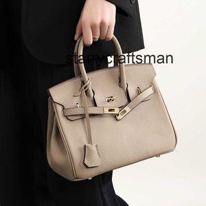 حقيبة يد جلدية حقيقية L -Pattern Leather Top Layer Layer Bashide Bage Large Crace Bag Womens New Fashion Trend