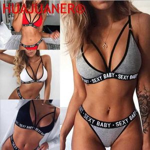 Damen Bademode Bikini 2024 Sexy S-3XL Mehr Größe Brief Bademode Frauen Badeanzug Bikinis Set Badeanzug Bademode Bikini Weibliche Banadores Mujer L240308