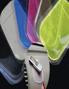 Silica Gel Magic Sticky Pad AntiSlip Non Slip Mat for Phone PDA MP3 MP4 GPS Car mixed color9797650