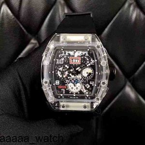 Luxury Mens Mekanik Saatleri Richarmill Hollwatch Business Rm011 Swiss ZF Fabrikası