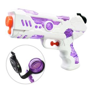 Gun Toys 250 ml vattenpistoler Super Squirt Guns Water Soaker Vattenleksaker med lång skytteområdets sommarleksakspistol för pojkar flickor vuxenl2403