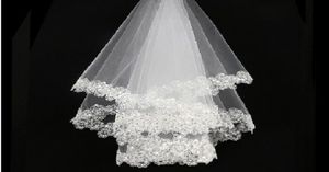 2017 ملحقات جديدة حفل زفاف ساحر The Bride039S Wedding Veil of No Comb Veil Ed889 Sequins Healsique Veil8534144