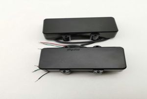 Rare Black 1 Set Humbucker Passive Bass Pickups 4C Bass Parts7903470