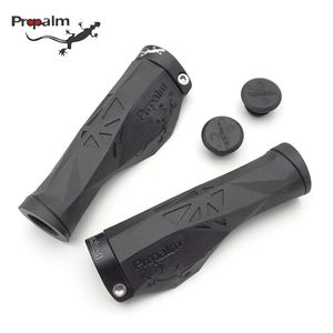 PROPALM F1980EP2 Ergonomic Bike Grip Bicycle Handlebar Grips for City Bike Scooter MTB Non-slip Aluminum Lock Cycling Accessorie 240223