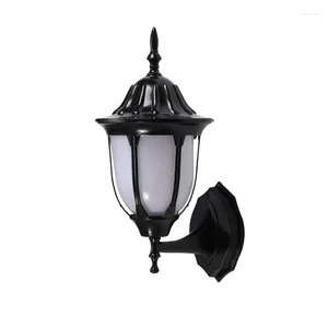 Wall Lamps Europe Outdoor Lamp Waterproof Garden Lights Retro Creative Acrylic Shade Fence Lighting