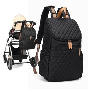 Çok Fonksiyonlu Bebek Bebek Bebek Boşluğu Sırt Çantası Büyük Kapasite Boss Batar Backpack Rahat Sırt Çantası Kayışları Şık Seyahat Tasarımcısı ve Organ6594746