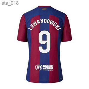 Camisas de futebol 23 24 Lewandowski Gavi Camiseta de Futbol Pedri Ferran 2023 2024 Fc Ansu Fati Barca Raphinha Camisa de Futebol Masculino Kit KidsH240308