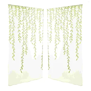 Curtain Transparent Curtains White Shower Voile Boho Window Screen Tulle Water Proof Sheer