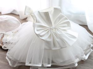 Newborn Baptism Dress For Baby Girl 1 2 Years Birthday Wear Toddler Girl Christening Gown Clothes Tulle Tutu Infant Party Dress Y11302384