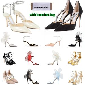 2024 Box Luxury Designer High Heels 운동화 패션 여성 평균 펌프 Aveline 비대칭 grosgrain 메쉬 파시너 플랫폼 발 뒤꿈치 웨딩 신발