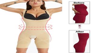 Midjetränare korrigerande underkläder Shapewear Corset för Slimming Cincher Body Shaper Women Butt Lifter Mage Shaper Spanx Ass LJ204207686