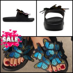 Gai Slipper Sandal Platform Terlik Tasarımcı Kadın Yaz Düz Flip Flops Dış Mekan Havuz Kaydırıcıları Plaj Ayakkabı Boyutu 36-41