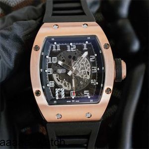 Richarmill Mens Luxury Watchesファッション自動時計904Lファインスチールケースサファイア防水機械ムーブメントマンRM010スイスZFファクトリー