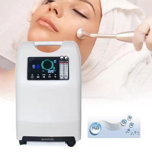 Newest 7 Colors Led Oxygenated Facial Dome 3 In 1 Skin Tightening Oxygen Facial Machine Spray Oxygenation Machine For Facial