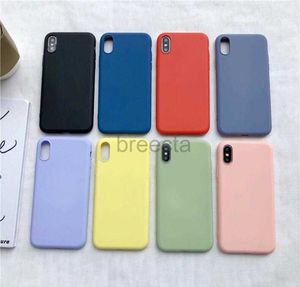 Cases Liquid Solid Silicone Gel shockproof Case Cover For iPhone XS Max XR X 8 Plus 7 6 6S 11 12 14 13 pro max Box 240304