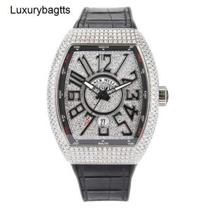 Franck Muller Watch Swiss Watches Automatic Frank Full Sky Star z Diamond InLay Mechanical Mens V41