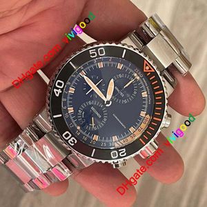 2021 qualidade ori vk relógio de quartzo masculino mostrador preto função completa inoxidável banda esporte watch260i