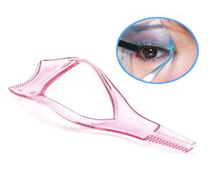 Hela ny ankomst Make Up Mascara Guide Applicator Eyelash Comb Eyebrow Brush Curler Tool 5296202