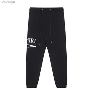 Masculino designer carta tracksuits joggers calça moda cintura elástica calças 240308