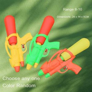 Gun oyuncakları büyük kapasiteli çocuk sırt çantası su tabancası çekme ve pres aksiyon ile2403