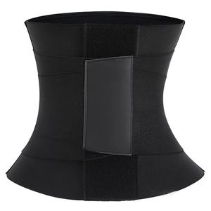 Cintura da allenamento nera regolabile in vita Fitness Supporto sportivo Body Shaper Esercizio Cintura per il sudore Elastico Corsetto lombare Donna 240318