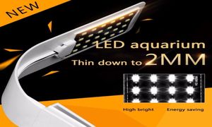 Super Slim LED Aquarium Light Lighting plants Grow Light 10W Aquatic Plant Lighting Waterproof Clipon Lamp For Fish Tank EU220V7088421