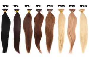 16quot 18quot 20quot 22quot 24quot Keratin Stick I Tip Extensions 100g 1gs 100 Indian Remy Hair Extension6932641