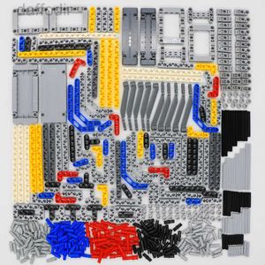 Technik-Teile-Sets, Ziegel, Bulk-Arm, ohne Bolzen, Achsverbinder, LKW-Kran, Pin-Panel, Fettmischung, MOC-Bausteine, Spielzeug für Kinder 240308