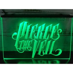 Pierce the Peçe Led Neon Sign-3d Oyma Duvar Sanatı HomeroombedroomoficeFarmhouse Dekor 240223