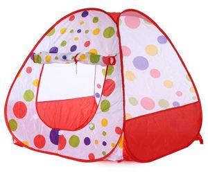 WholeBaby Game Play Tent Складная детская детская игровая палатка с океанским мячом Крытый открытый игровой домик Палатка Садовый игровой домик для детей T1730351