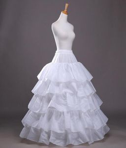 In Stock Ball Gown Petticoats High Quality Tired Underskirt Crinoline For Wedding Dress Bridal Gown BWQ317965211