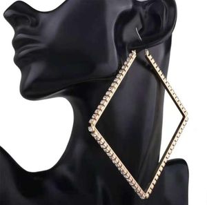 Wholediamonds Secly Küpeler Kadınlar Moda Geometrik Dörtlü Avize Küpe Batı Tasarımcı Takı Altın SI3421568