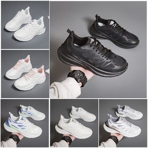 Nuove scarpe da donna da uomo Escursionismo Scarpe basse da corsa suola morbida moda bianco nero rosa bule sport confortevoli Z138 GAI