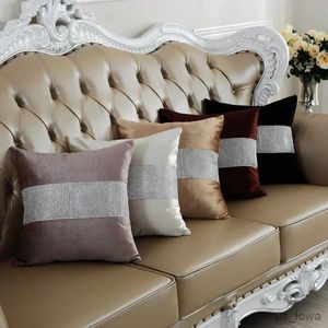 Cushion/Decorative Velvet Fabric Diamond Cushion Shining Home Decor Decorative Throw 45X45cm (Only The Outer Cover)