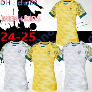 2024 Australien Frauen Nationalmannschaft Fußballtrikots Cooney-Cross Micah Carpenter Raso Hunt Wheeler Chidiac Gorry Vine Männer und Kinder Foord Catley Fußballtrikots FGH