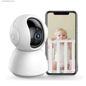 Bebek Monitör Kamera Sdeneter 2K 4K Bebek Monitör Kamera WiFi Kablosuz Gece Görüşü Otomatik İzleme İzleme Güvenlik IP Mobil Uygulama ile Q240308