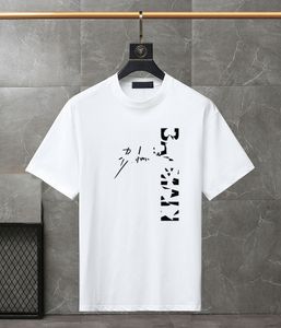 Męski projekt designerski t koszule moda czarny biały krótki rękaw luksusowy wzór litery T-shirt Rozmiar xs-4xl#LJS777 26 26