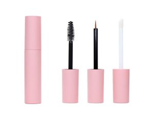 10ML Empty Lip Gloss Tubes Pink Plastic Cosmetic Container Refillable DIY Mascara Eyeliner Eyelash Liquid Tube WB24337395027