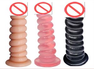 2021Flesh 12 Inches Huge Realistic Dildo Waterproof Flexible penis with textured shaft and strong suction cup Sex toy for women4292055