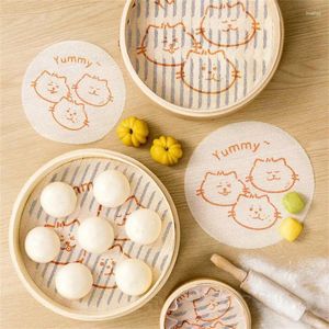 Table Mats Cage Cloth Silicone Household Food Grade Kitchen Tools Steamed Buns