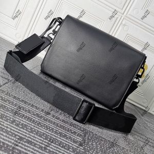 Postman 570 Luksusowe torby 80 Designer Design torebki mody Czarne jest łatwe do przenoszenia minimalizm Messenger Bag298W