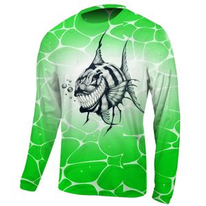 Camicia da pesca da uomo Manica lunga da esterno Protezione UV Traspirante Asciugatura rapida Leggera Maglietta traspirante Primavera Estate 240227