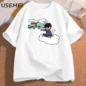 T-shirty Junior H Sad Boyz 4 Life T Shirt Women Men World Music Tour Koncert Tshirt Casual Cotton krótkie rękawe Tshirt Woman ubranie