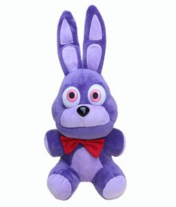 Pięć nocy w Freddy Nightmare Bonnie Plush Toy odpowiednia do kolekcji FNAf Plushies Pchana lalka dla chłopca Bożego Narodzenia Hallowe1071682